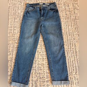 Denim Blue Straight Leg Women's Jeans